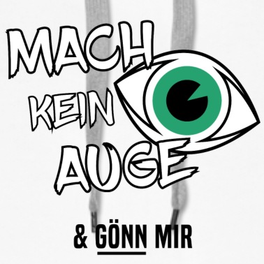 Abschlussklasse Hoodie - Mach kein Auge und Gönn mir Geschenk Geschenkidee