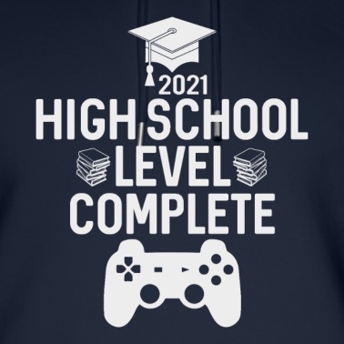 Abschlussklasse Hoodie - 2021 High school level complete