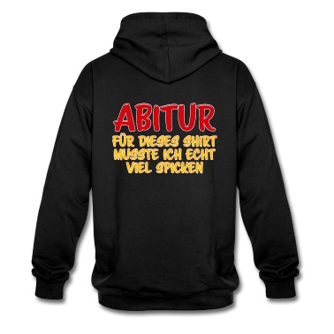 Abschlussklasse Hoodie - Spicken Abitur Schule Studium Abschluss Klasse Abi