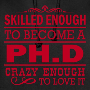 Abschlussklasse Hoodie - Phd Spruch Student Uni Geschenk