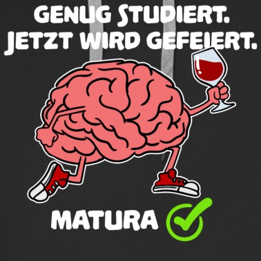 Abschlussklasse Hoodie - Uni Matura Schulabschluss Abitur Maturant Lustig