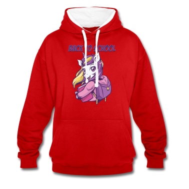 Abschlussklasse Hoodie - Einschulung, Schule, Universität Einhorn.