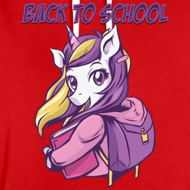 Abschlussklasse Hoodie - Einschulung, Schule, Universität Einhorn.