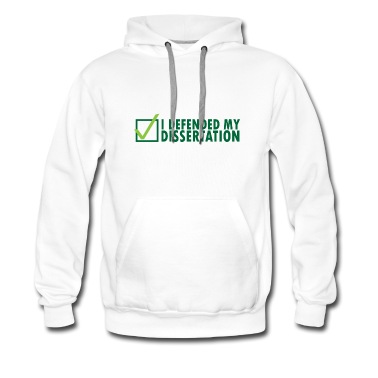 Abschlussklasse Hoodie - I defended my Dissertation Geschenk Abschluss