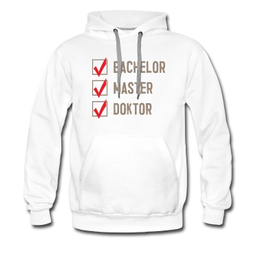 Abschlussklasse Hoodie - Bachelor Master Doktor Phd Dissertation Student
