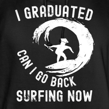 Abschlussklasse Hoodie - Abschluss Schule Diplom Studium Surfer Surfen