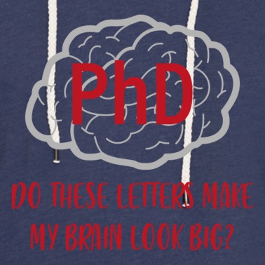 Abschlussklasse Hoodie - Phd Abschluss Brain Doktor Geschenk
