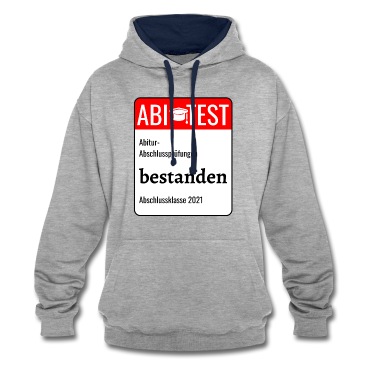 Abschlussklasse Hoodie - ABITUR 2021 - ABI 21 - ABIPRÜFUNG - ABSCHLUSS 21