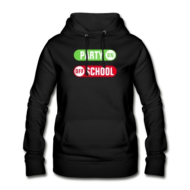 Abschlussklasse Hoodie - PARTY ON - SCHOOL OFF - ABSCHLUSS - ABITUR 2021