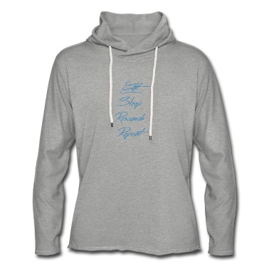 Abschlussklasse Hoodie - Eat Sleep Research Repeat Phd Geschenk