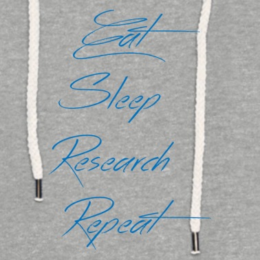 Abschlussklasse Hoodie - Eat Sleep Research Repeat Phd Geschenk