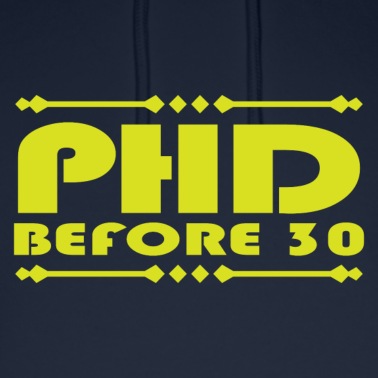 Abschlussklasse Hoodie - Phd 30 Jahre Spruch Student Geschenk