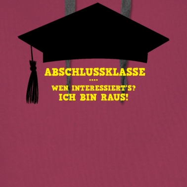 Abschlussklasse Hoodie - Abschlussjahrgang
