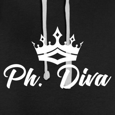 Abschlussklasse Hoodie - Phd Diva Krone Abschluss Geschenk
