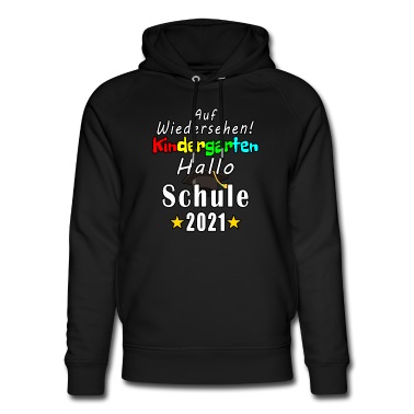 Abschlussklasse Hoodie - Auf Wiedersehen Kindergarten Hallo Schule 2021