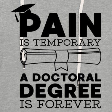 Abschlussklasse Hoodie - Abschluss Spruch Uni Phd Geschenk