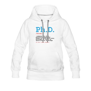 Abschlussklasse Hoodie - Phd Uni Student Abschluss Geschenk