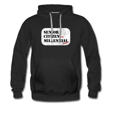 Abschlussklasse Hoodie - Senioren (Körper) Millennial (Denkweise)