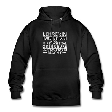 Abschlussklasse Hoodie - Lehrerin Pension Ruhestand Lustiger Spruch Rente