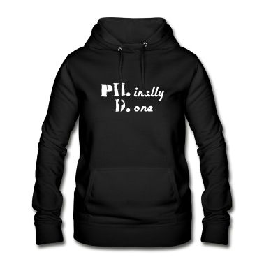 Abschlussklasse Hoodie - Phinally Done finally done Phd Abschluss Geschenk