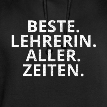 Abschlussklasse Hoodie - Beste Lehrerin Geschenk
