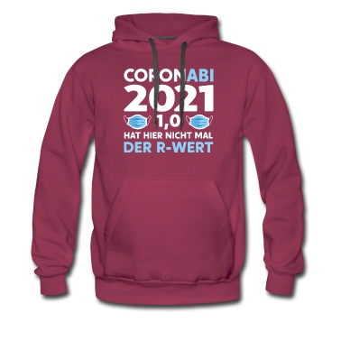 Abschlussklasse Hoodie - Abi Abitur 2021 Prüfung Coronabi Abiertur Schule D