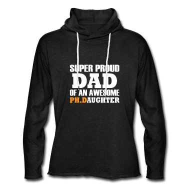 Abschlussklasse Hoodie - Phd Tochter Vater Abschluss Geschenk