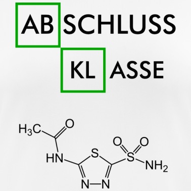 Abschlussklasse T-Shirt - Abschlussklasse Schriftzug black / grün - Elemente