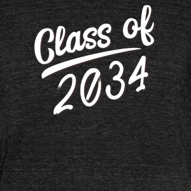 Abschlussklasse T-Shirt - Abschlussklasse Class of 2034 - Student Abitur Tee