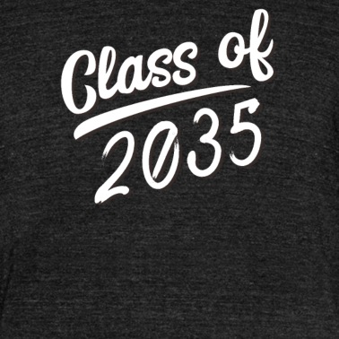 Abschlussklasse T-Shirt - Abschlussklasse Class of 2035 - Student Abitur Tee