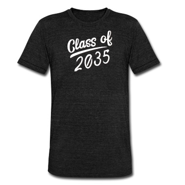 Abschlussklasse T-Shirt - Abschlussklasse Class of 2035 - Student Abitur Tee