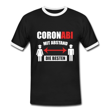 Abschlussklasse T-Shirt - Coronabi mit Abstand die Besten