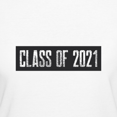 Abschlussklasse T-Shirt - Klasse von 2021 Vintage Style
