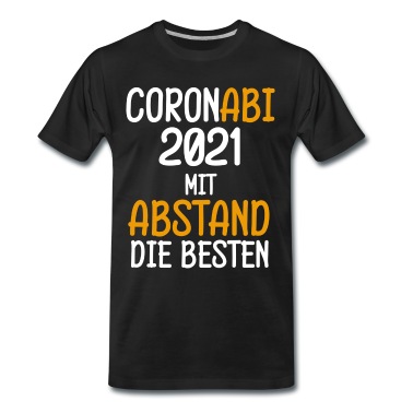 Abschlussklasse T-Shirt - Coronabi Lockdown Abitur Geschenk Abiturienten 21