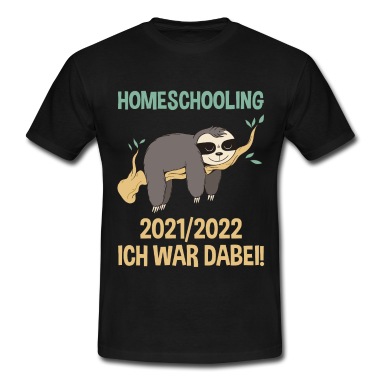 Abschlussklasse T-Shirt - Abitur Homeschooling 2021 Ich War Dabei Abschluss