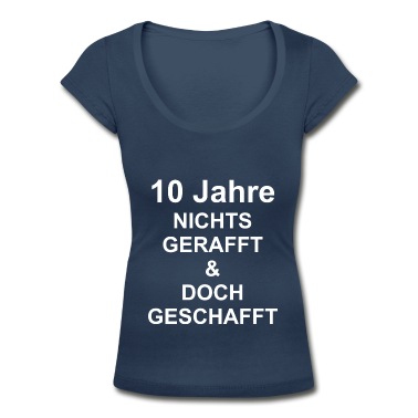 Abschlussklasse T-Shirt - 10 Jahre nichts gerafft doch geschafft