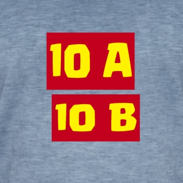 Abschlussklasse T-Shirt - 10 A - 10 B