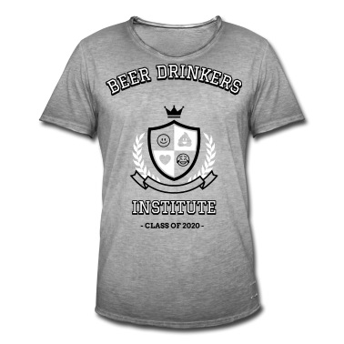 Abschlussklasse T-Shirt - Bier Bietrinker institut Klasse Säufer lustig