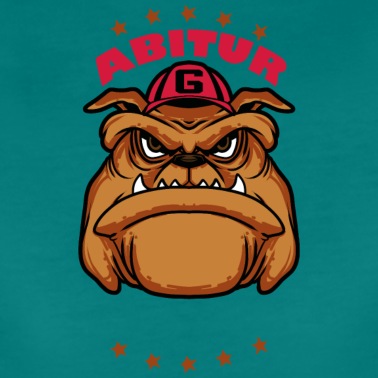 Abschlussklasse T-Shirt - bulldogge Abi Abitur Hunde Geschenk