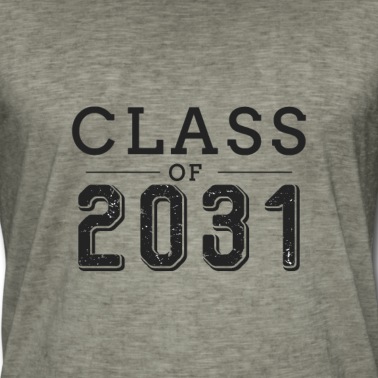 Abschlussklasse T-Shirt - Mitwachsendes T-Shirt. Zukunftsklasse