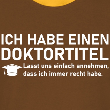 Abschlussklasse T-Shirt - Doktortitel Phd Student Geschenk Graduation