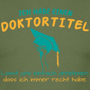 Abschlussklasse T-Shirt - Doktortitel Phd Graduation Geschenk Student