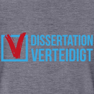Abschlussklasse T-Shirt - Dissertation verteidigt Phd Student Geschenk