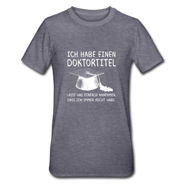 Abschlussklasse T-Shirt - Doktortitel Phd Student Geschenk