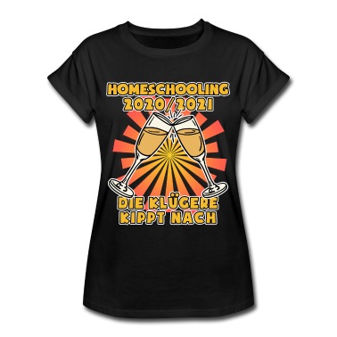 Abschlussklasse T-Shirt - Homeschooling Bier Schule Abschluss Geschenk Sekt