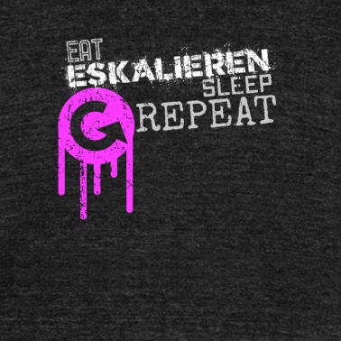 Abschlussklasse T-Shirt - Eat Eskalieren Sleep Repeat Ersti-Party Student