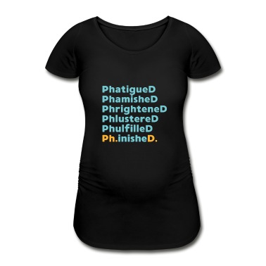 Abschlussklasse T-Shirt - Phd Abschluss Spruch Uni Geschenk
