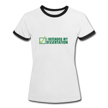 Abschlussklasse T-Shirt - I defended my Dissertation Geschenk Abschluss