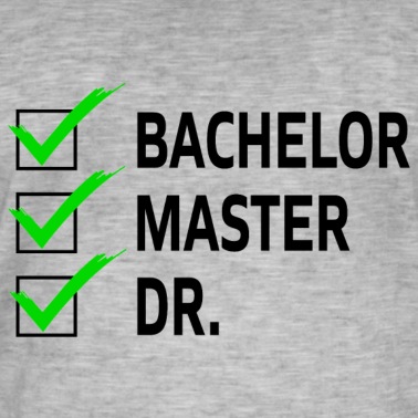 Abschlussklasse T-Shirt - Bachelor Master Dr Abschluss Geschenk
