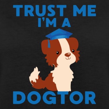 Abschlussklasse T-Shirt - Doktor Titel Hund Abschluss Uni Geschenk